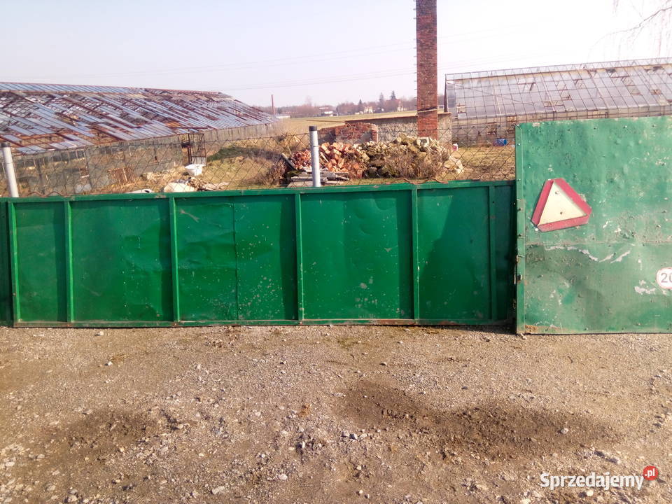 Rozrzutnik obornika tandem 6 ton wafarma nieuszkodzony wielkopolskie Śmigiel sprzedam