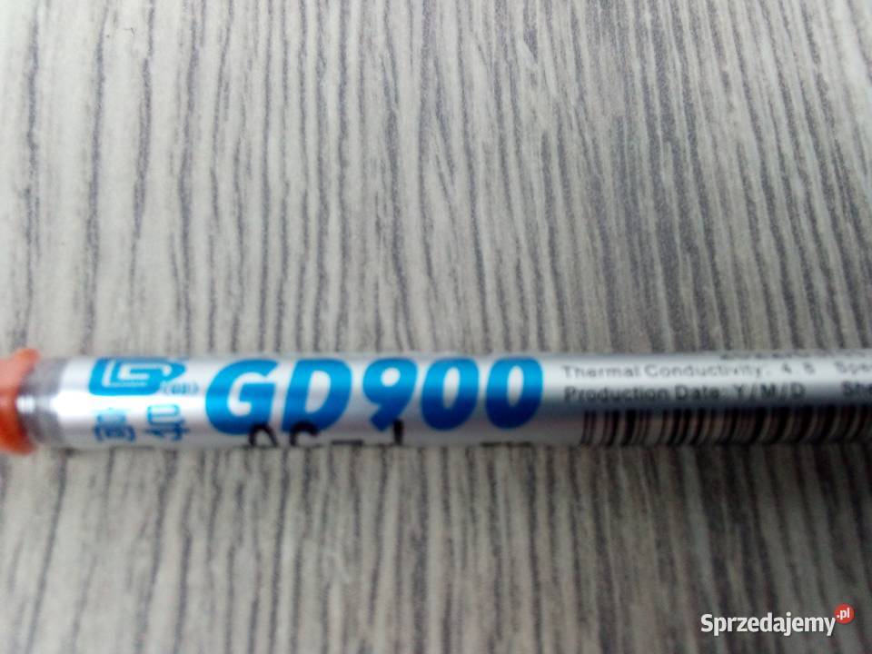 Pasta Termoprzewodząca GD900 1G Do CPU i GPU Starogard Gdański sprzedam