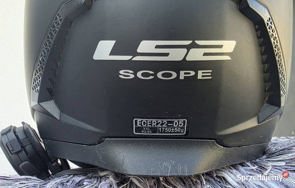 Kask LS2 SCOPE XXL Blenda Pinlock Intercom