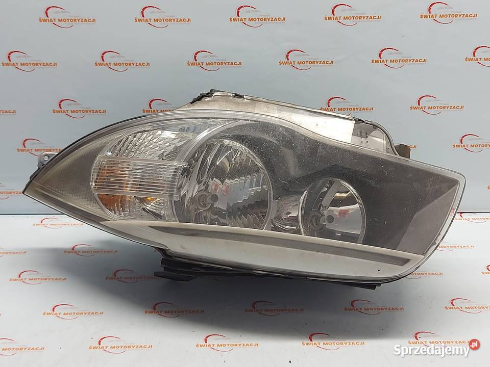 BMW 1 E82 11r lampa lewa przód 7263641 ANGLIK Lampy przednie