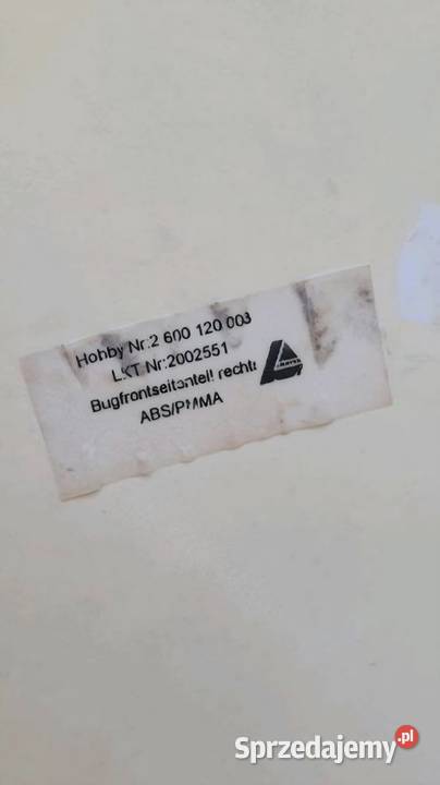 Narożniki przyczepy kempingowej hobby Pleszew