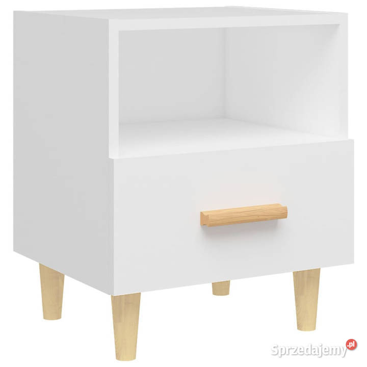 Szafki nocne 2 białe 40x35x47 WM812007 sprzedam