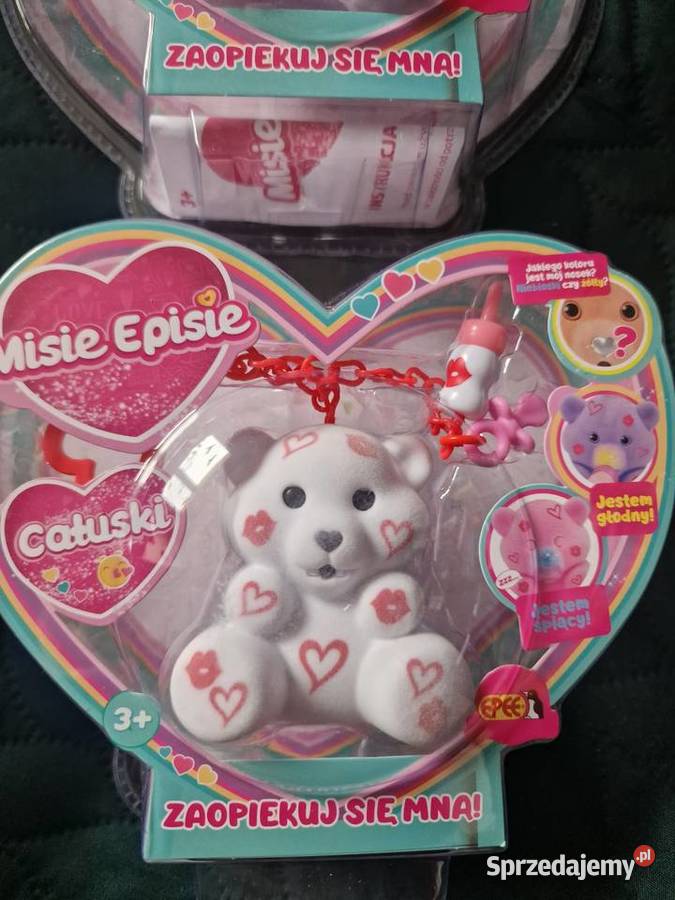 NOWE Misie Episie seria Całuski komplet zestaw 6