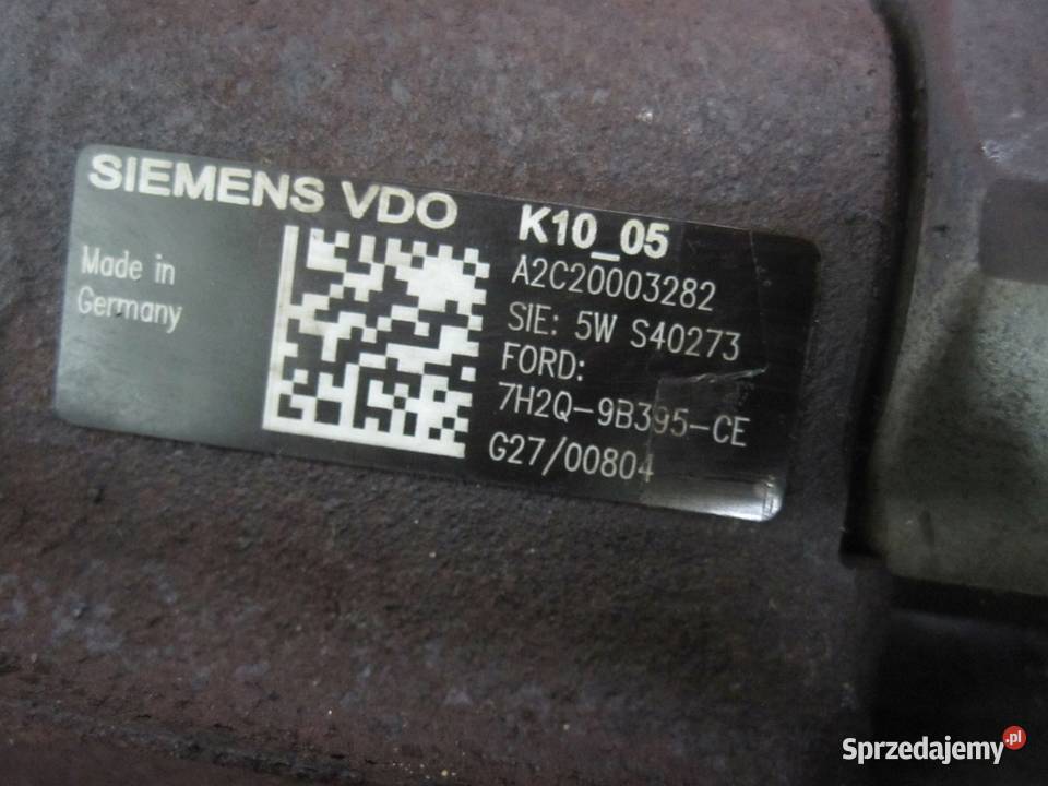 LAND ROVER SPORT 27 TDV6 276DT 190 pompa Pompy wtryskowe