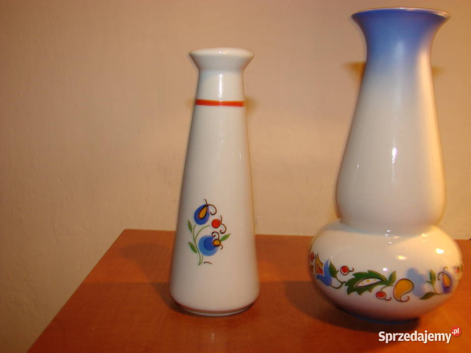 Lubiana wzór kaszubski wazostanik PRL Pruszcz Gdański sprzedam