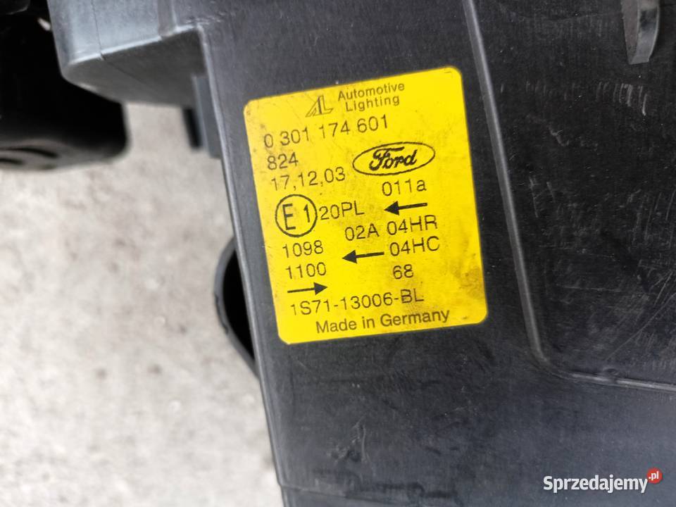 Lampy przód Ford Mondeo MK3 Tarnobrzeg sprzedam