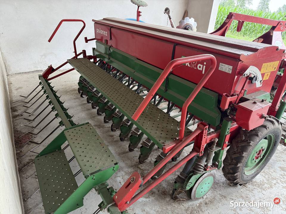 Agregat uprawowo siewny siewnik polonez 30 nieuszkodzony Będzymin