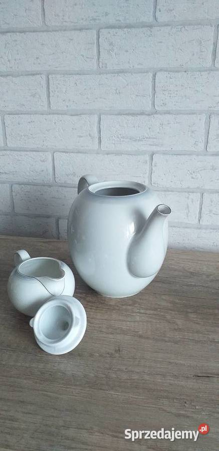 Porcelanowy sygnowany zestaw Niemcy Przedbórz