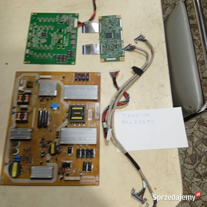 toshiba 50l7335d sprawne płyty częsci do Poznań