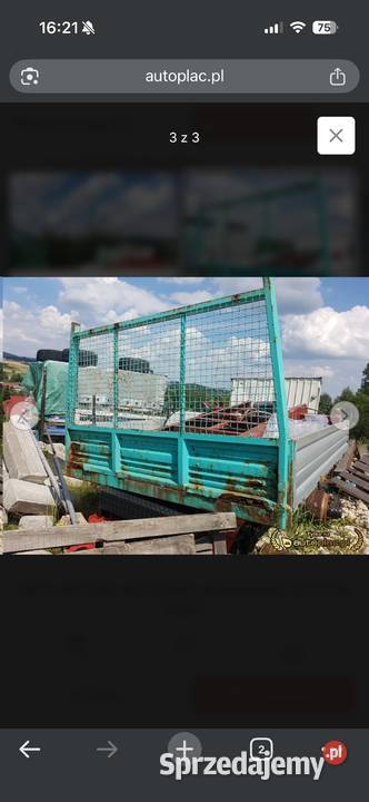 Iveco 35 Daily aluminiowe burty do kipra Wywrotki Krzeszowice sprzedam