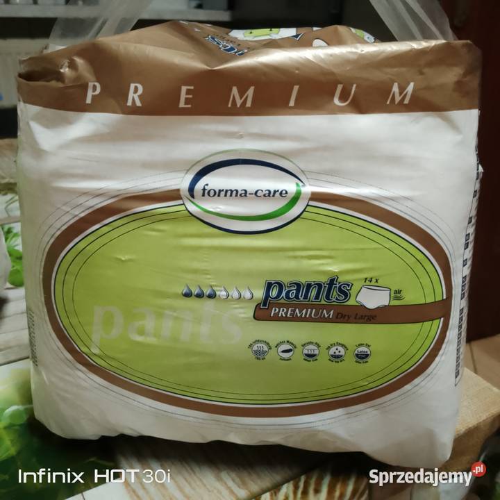 pampersy M i pieluchomajtki róż M osoby dorosłej Wąbrzeźno