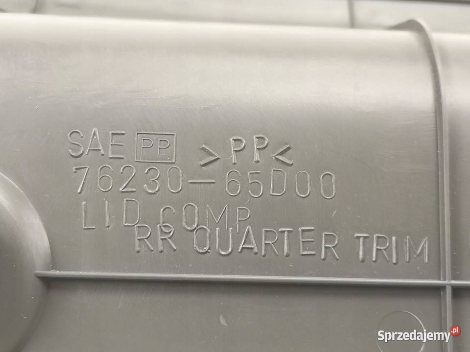 DRZWI SCHOWKA LEWE TYLNE SUZUKI GRAND VITARA I sprzedam