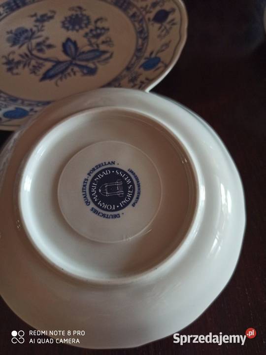 Dzbanek kawa Royal Marienbad Ingres Weiss pomorskie