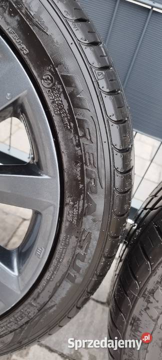 Koła aluminiowe z oponami Letnimi Hyundai i40 Samochodowe lubelskie Chełm sprzedam