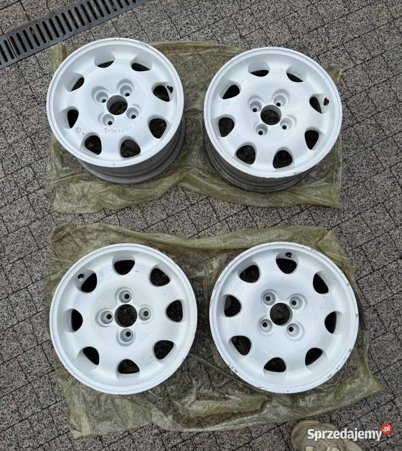 Alufelgi Speedline 15 4x108 Peugeot GTI Białe Lublin sprzedam