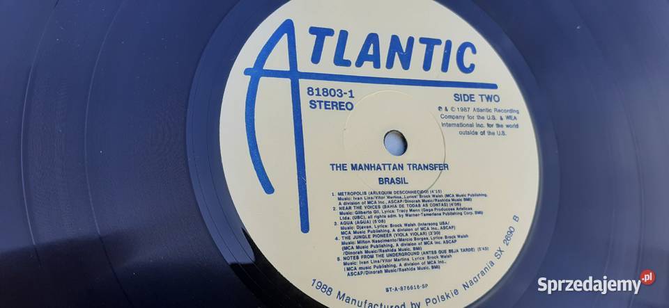 Manhattan Transfer Brasil jazzwinylretroPRL Tuszkowo