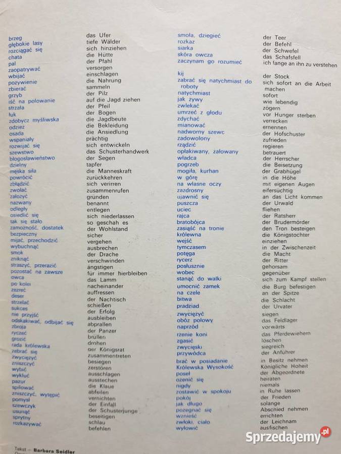 Legendy Polskie 2 dwujęzyczne komiksy niemiecki Rok wydania 1987 Gdynia