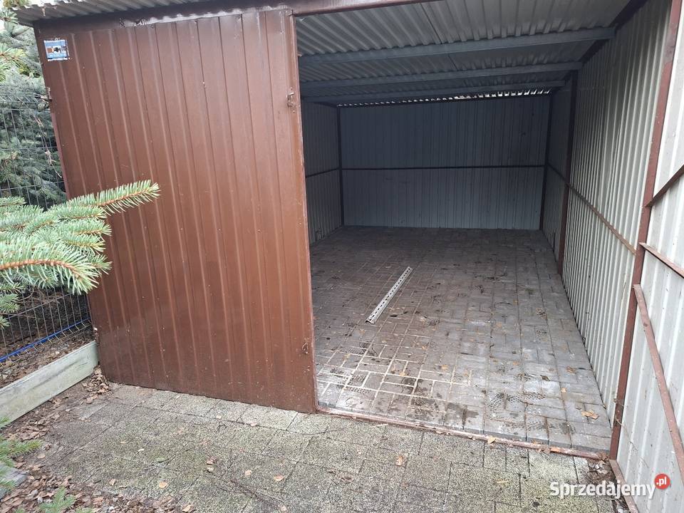 Garaż blaszany 3x5m kolor brązowy TRANSPORT Grudziądz