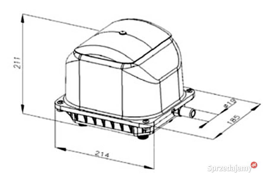 Dmuchawa membranowa SECOH JDK60 Wrocław