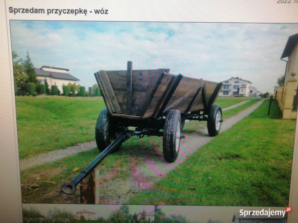 Wóz przyczepa furmanka podkarpackie Krosno