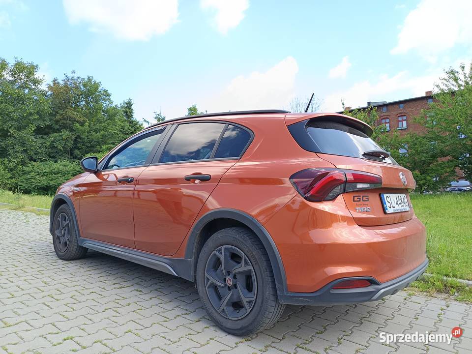 Fiat Tipo Cross City 2021 Gwarancja pomarańczowy Ruda Śląska