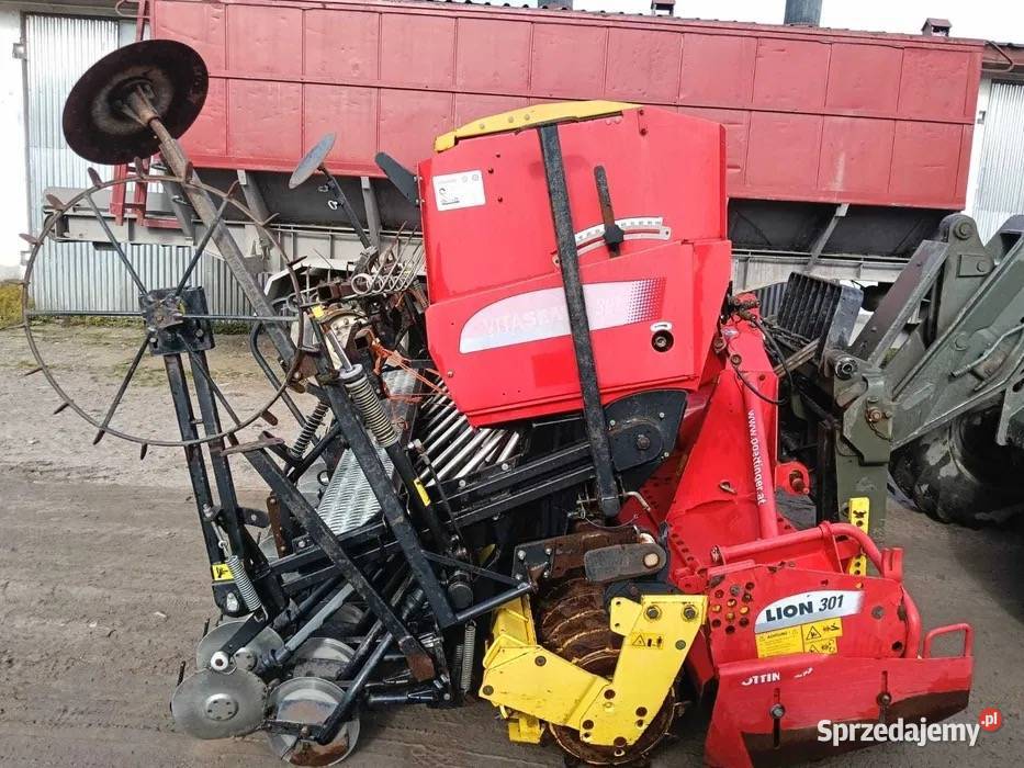 Agregat uprawowo siewny Pottinger Aerosem Lion Maszyny rolnicze łódzkie Łowicz