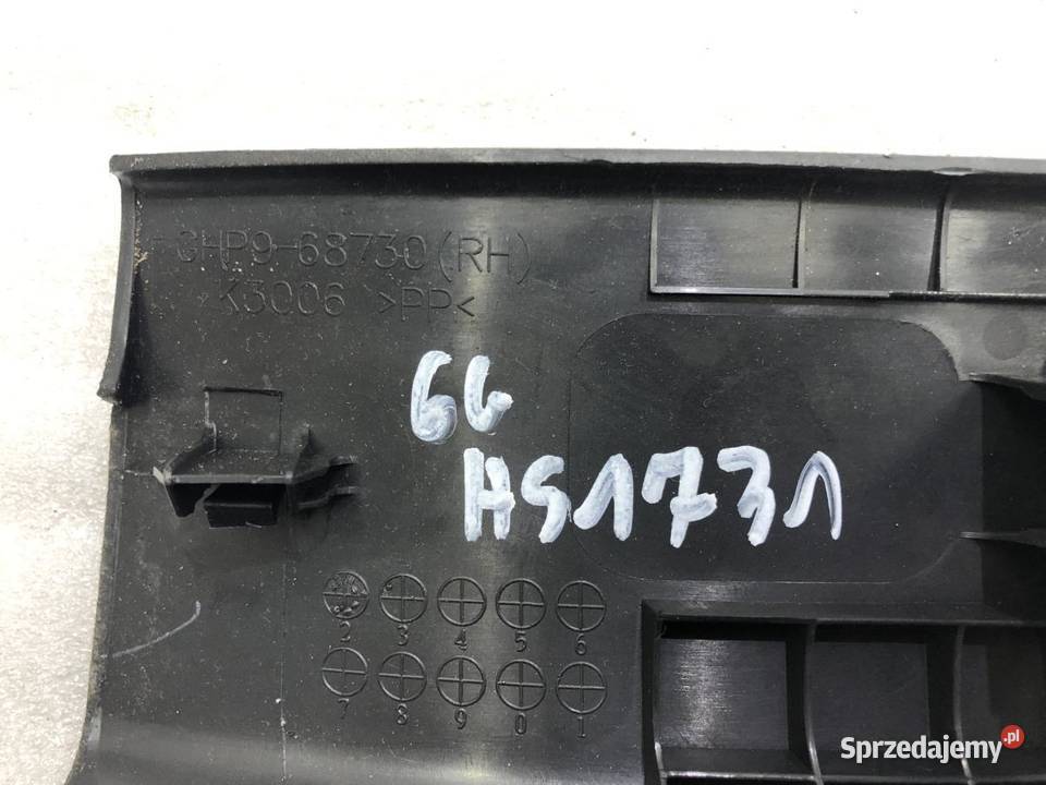 OSŁONA LISTWA PRAWA GHP968730 MAZDA 6 GJ sprzedam
