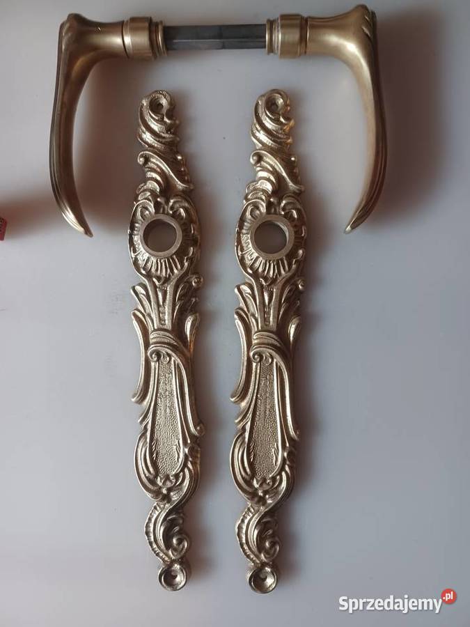 Klamki mosiężne Poznań sprzedam