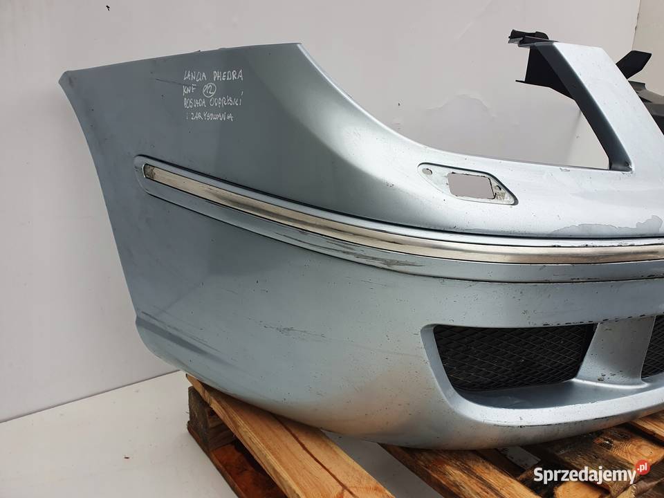 Lancia Phedra KOMPLETNY PRZEDNI ZDERZAK PRZÓD Zderzaki Rudka
