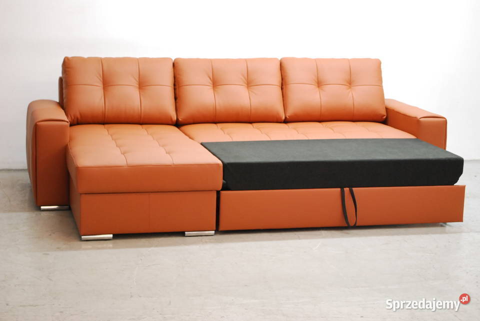 omr SKÓRA NATURALNA NAROŻNIK Z FSPANIA 3099 SOFA 92cm Poznań