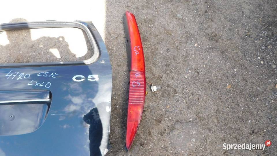 citroen C5 lampa prawa WYSYŁKA Żory sprzedam