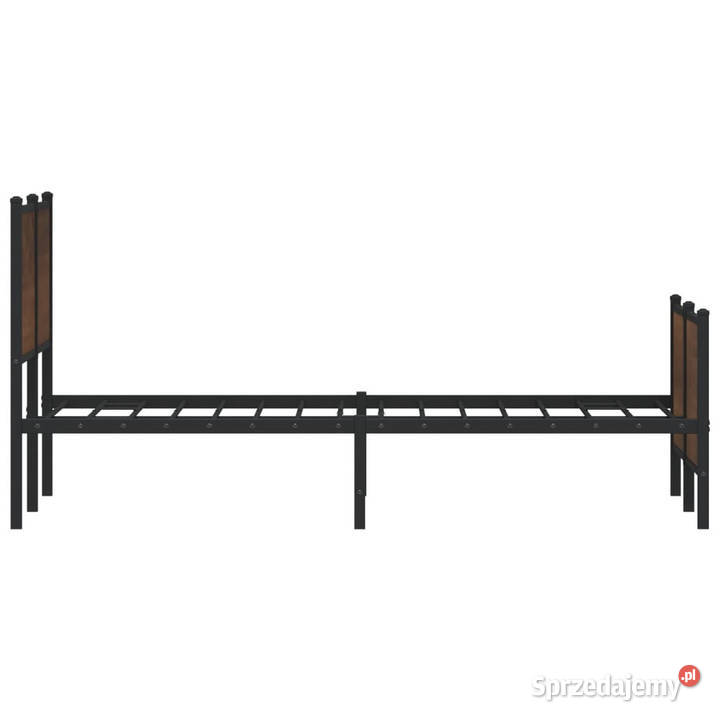 Łóżko Czarne Metalowe Rama Łóżka Metalowa Ze 91cm Warszawa sprzedam