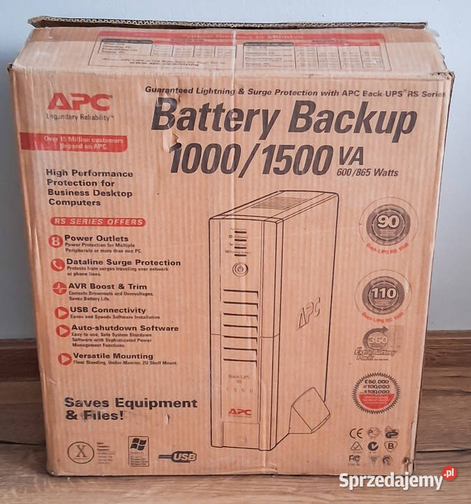APC BACKUPS RS 1500VA 230V nowy