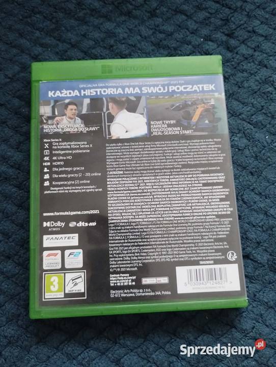 Gra F1 2021 Xbox One Tanio mazowieckie Warszawa sprzedam