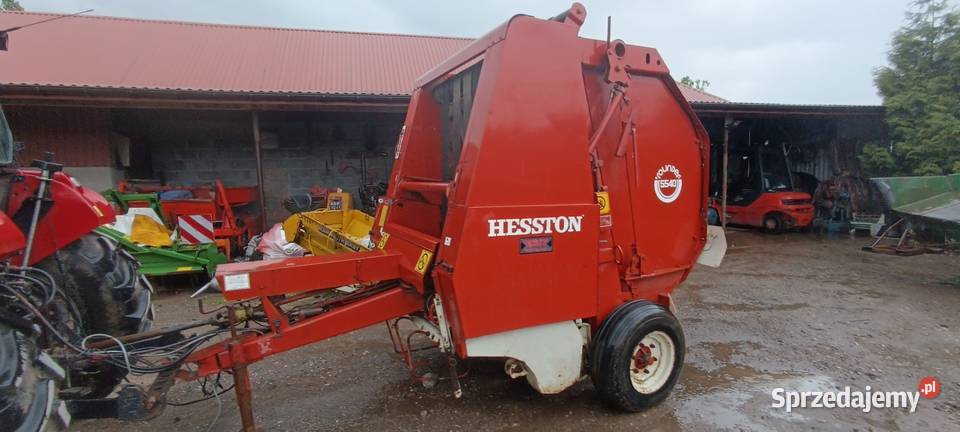Prasa zwijająca hesston Zborówek Nowy