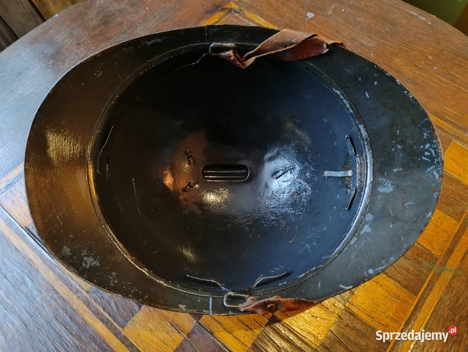 Hełm Adrian 1915 Czechoslowacki Antyki, Sztuka, Kolekcje śląskie Skrajniwa