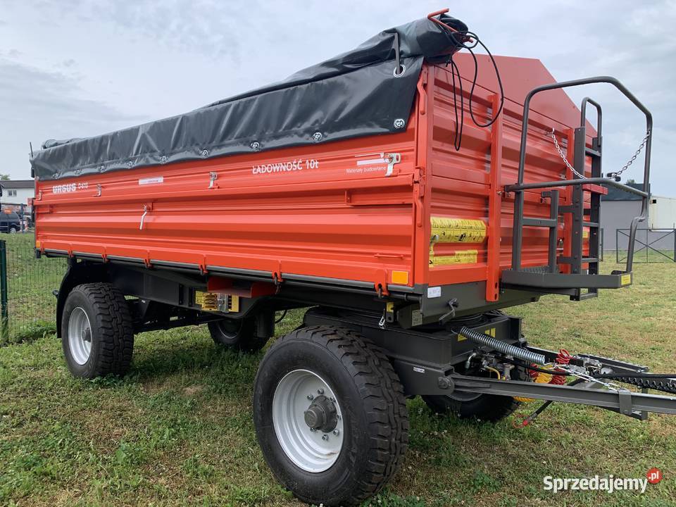Dwuosiowa przyczepa URSUS D610 ładowność 10 ton
