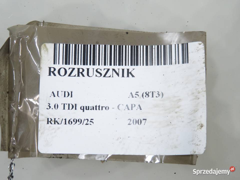 ROZRUSZNIK AUDI A5 30 TDI 059911021B 0001109275 małopolskie