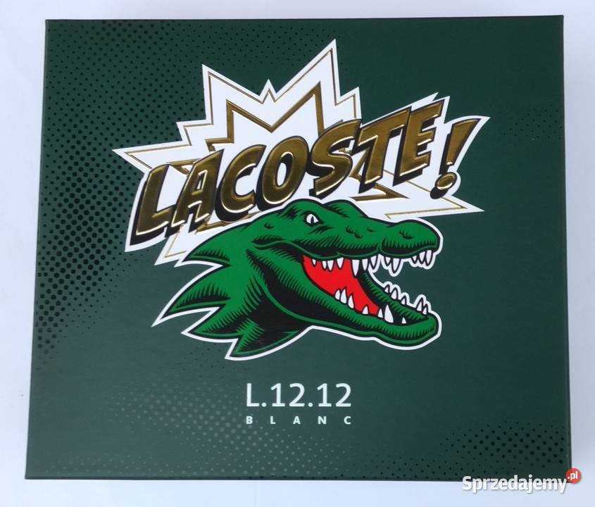 Zestaw mężczyzn LACOSTE L1212 BLANC nowy na Perfumy i wody Dęblin