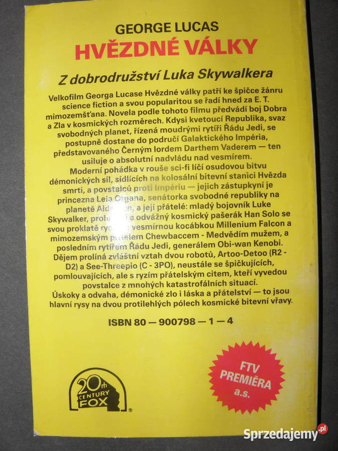 Gwiezdne wojny czeski science fiction Andrychów