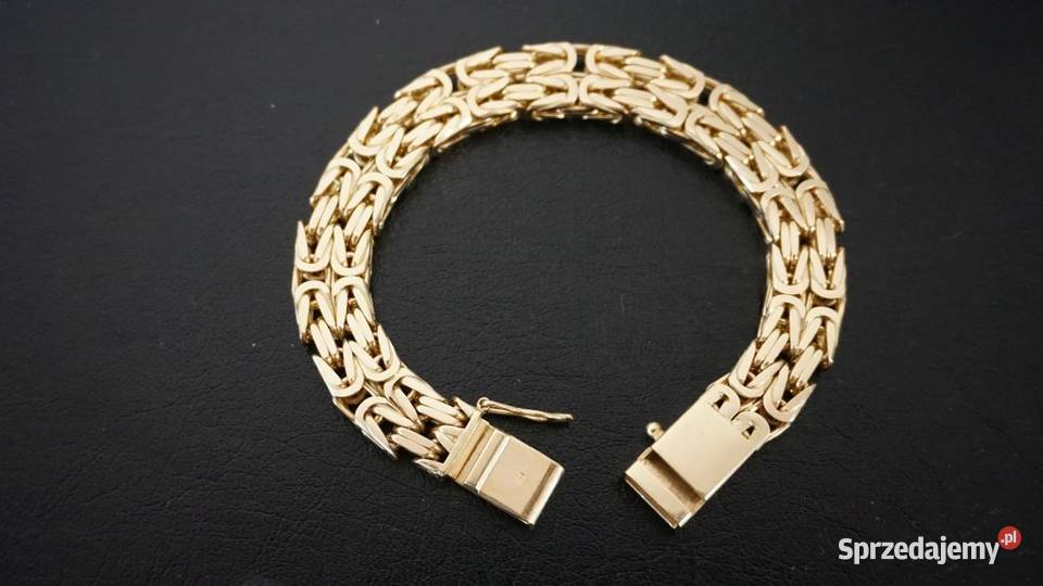 Złota Bransoleta Królewska Bransoletka 104G Biżuteria Warszawa