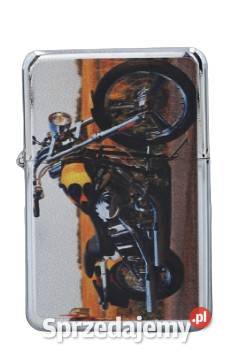 Zapalniczka Benzynowa z Motywem Motocykla Ostrowy nad Okszą