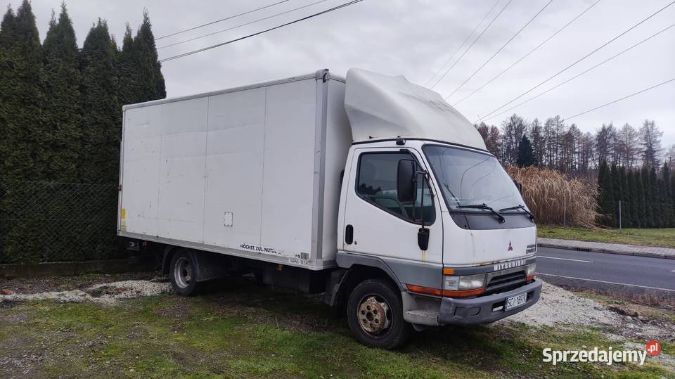 Mitsubishi Canter kontener winda brutto Cieszyn