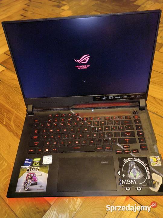 ASUS ROG STRIX SCAR 16 300hz RTX3070TI Asus Halinów