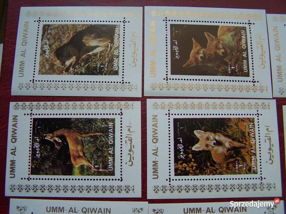 Umm Al Quiwain ZEA MNH 1972 Dzikie Zwierzęta 3 śląskie Tychy