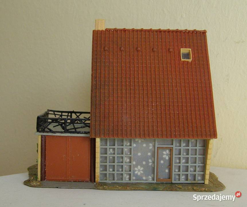 Domek na makietę 23 kolejka skala H0TT Łódź
