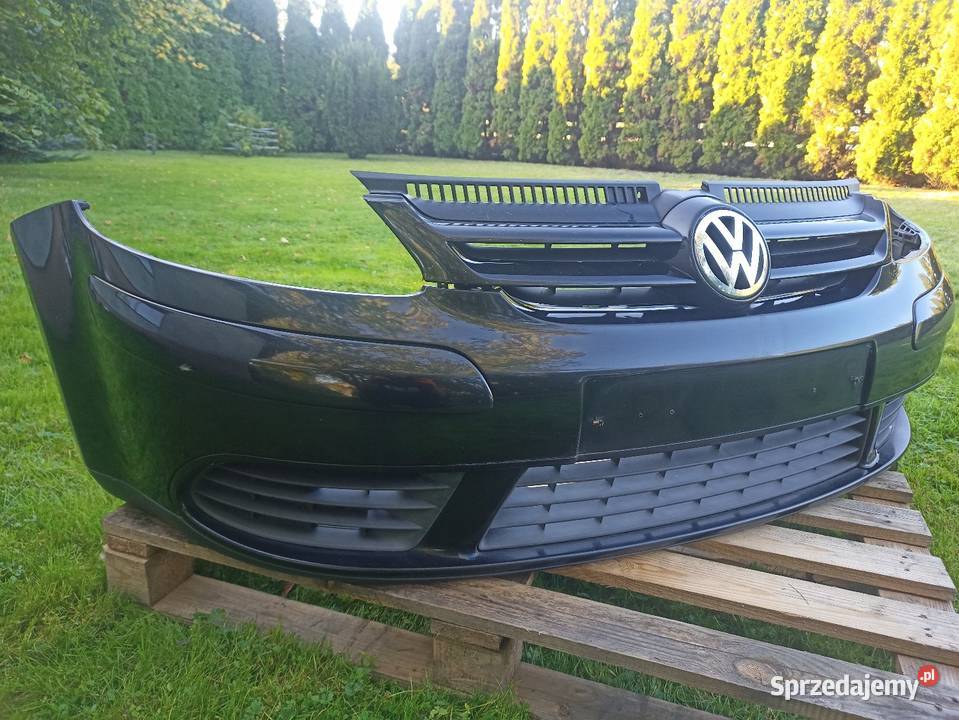 VW Golf V 5 Plus zderzak przód przedni grill osobowe Sieradz