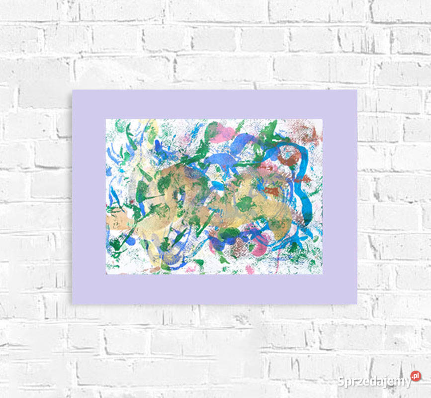 abstrakcyjny rysunek A3