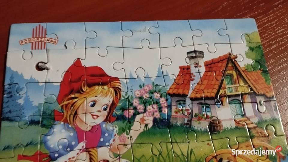 puzzle świąteczne Mikołaj 56 elementów Poznań