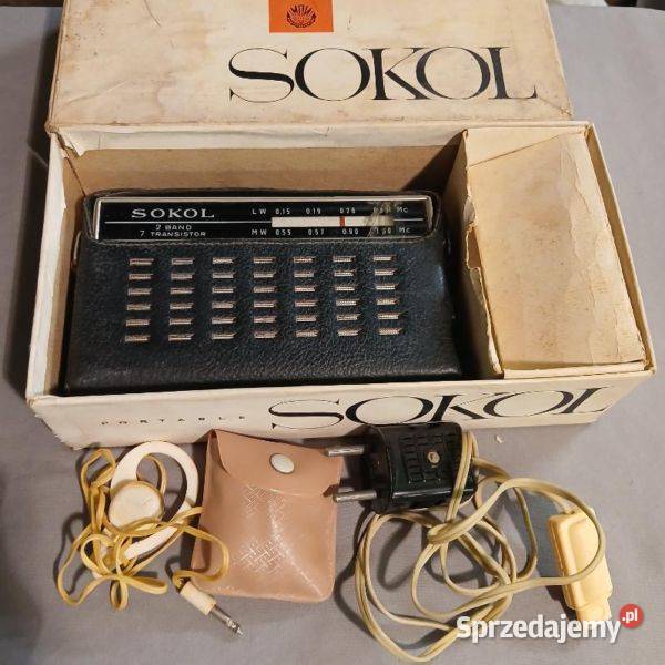 Radio tranzystorowe Sokol Sokół Sprawne Mława